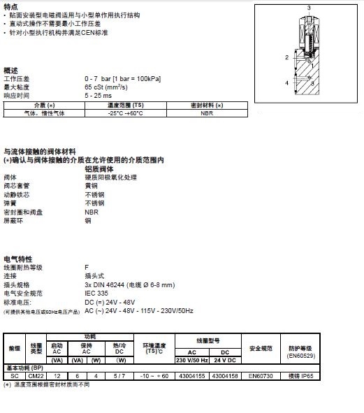  現(xiàn)貨供應(yīng)美國ASCO 325系列電磁閥選型手冊